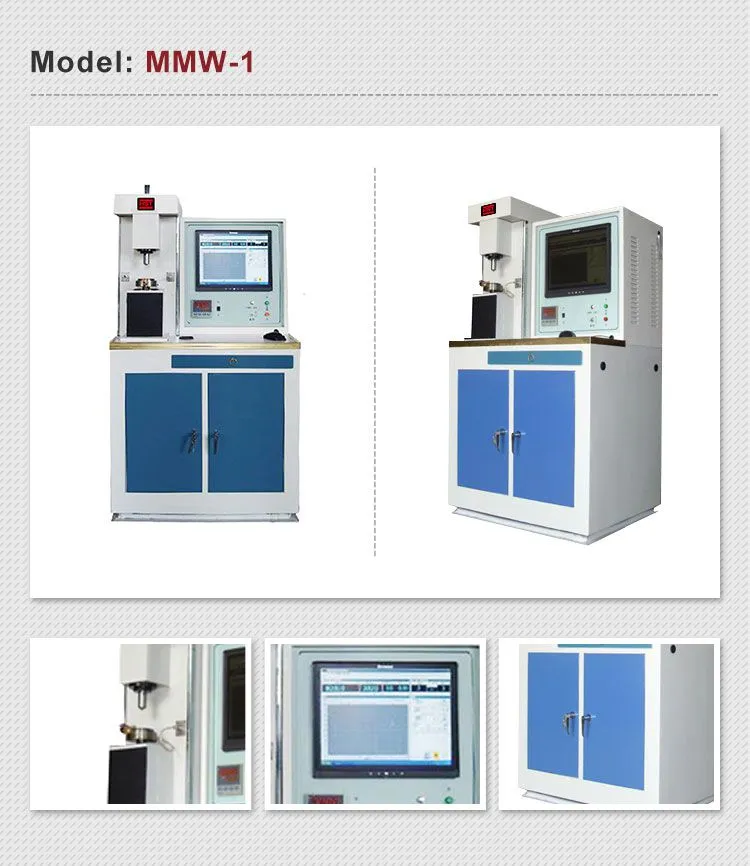 HST MRS-10 Four Ball Wear Testing Machine Computer-Controlled Electronic-Hydraulic Power Steel Material Abrasion Testing 1-Year