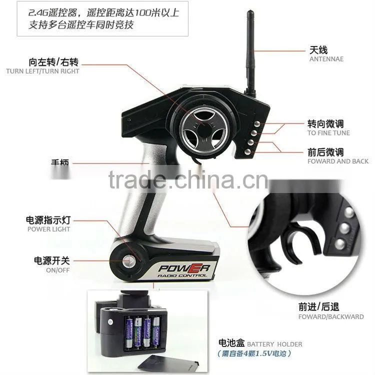 WL RC Car L212 2.4G 1 :12 RC Car High Speed Brushless Motor Electric Car 60KM/H