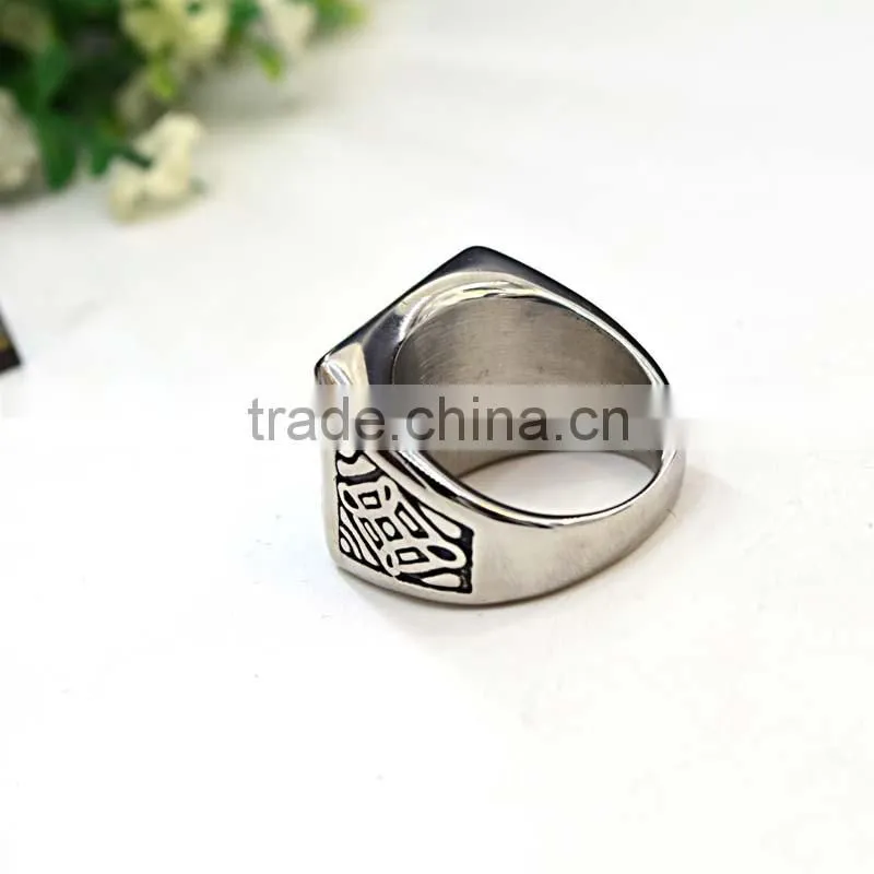 fashion jewellery gothic fashion handmade men's silver ring