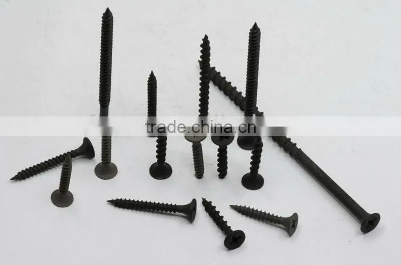 Black phosphated Drywall Screw for Gypsum board
