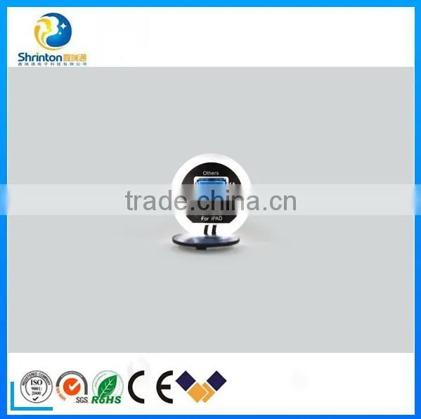 5V fast charging Crystal car charger for iphone 5 ipad mini