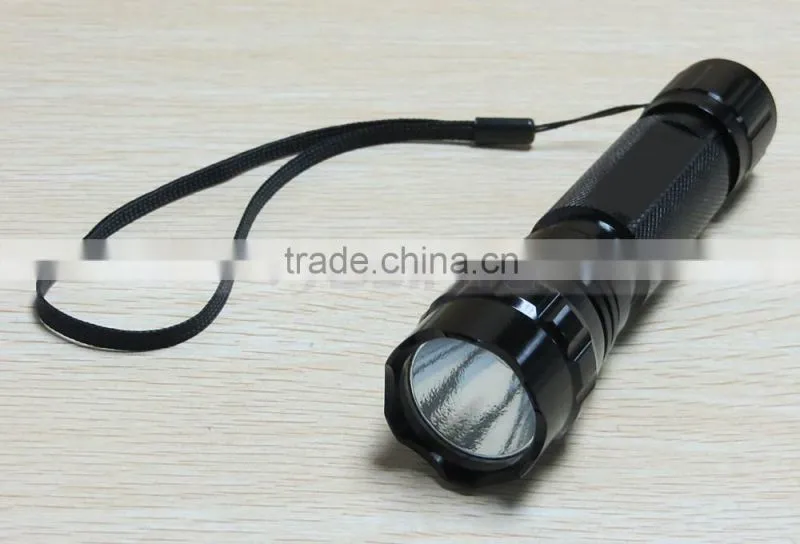 18650 Green LED Lighting Torch High Power Aluminum Flashlight