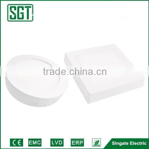 Good quality led panel 6w 12w 18w dimmable round led panel light
