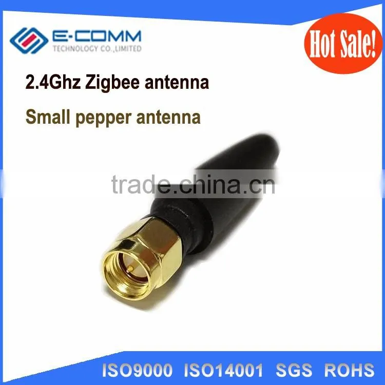 Wholesale!! 2.4Ghz GSM antenna elbow peppers SMA right angle antenna