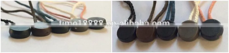 quality string seal tag, hang tag string, garment plastic seal tag black+pink seal tag string thong
