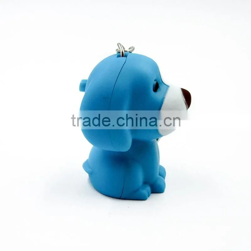 Custom animal shape keychain ,OEM plastic dog keychain