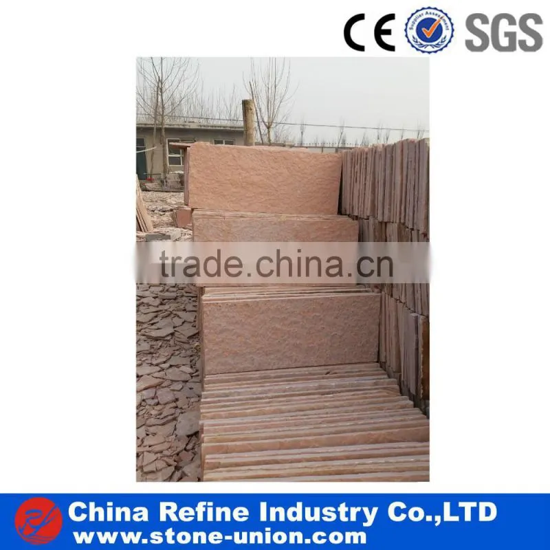 pink sandstone split
