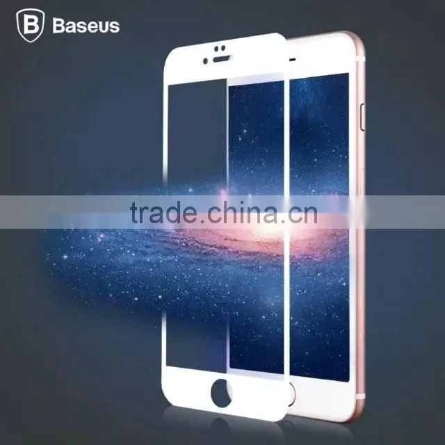 Silk-Screen Blue Light Protective 0.3mm Tempered Glass Film for iPhone 6lus/6s plus Full Screen Protector MT-4988