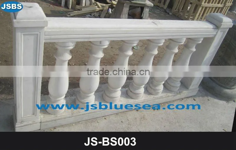 modern marble stone decorative outdoor handrails