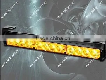 14" LED Traffic Advisor 7 Modes Emergency Hazard Strobe Light Bar