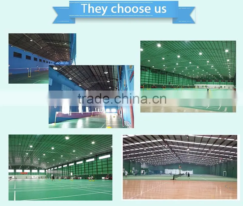 2016 best selling indoor badminton/tennis/basketball induction court lighting