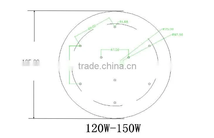120W 130W 140W 150W SMD3030 dimmable led display module
