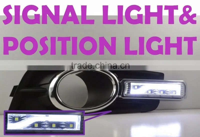 New Design LED Fog Light DRL FOR CHEVROLET CRUZE Daytime Running LIGHT