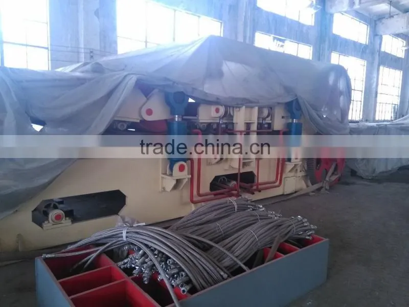 Continuous pre-press machine for woodworking/new continous pre-press machine