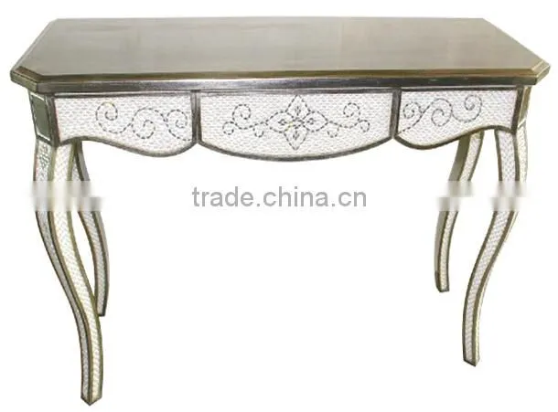 2015 Antique Handcrafted traditional Console In Antique Look