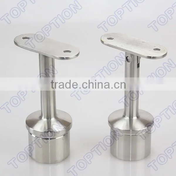 Stainless steel handrail balustrade adjustable round post support adjustable handrail bracket
