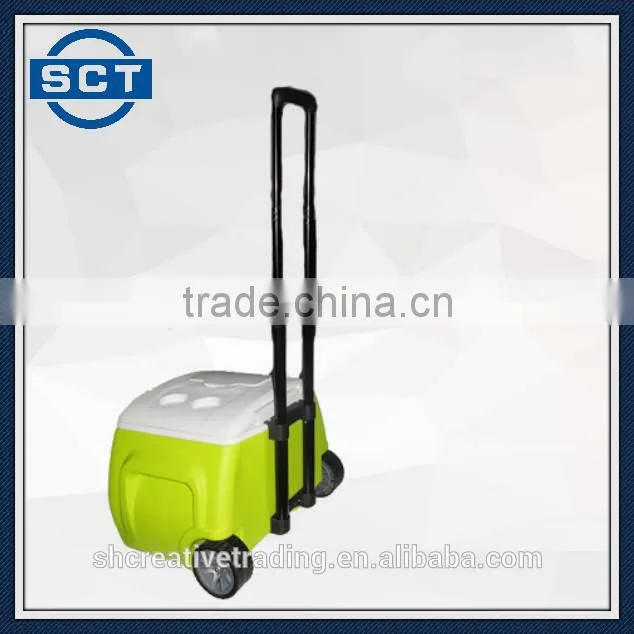Camping Cooler Box with Bluetooth Speaker 28L Green