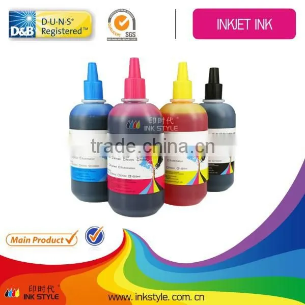 inkstyle china factory wholesale low temperature sublimation ink for epson ink jet printer