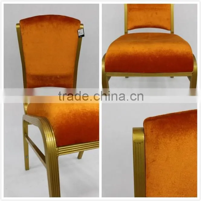 orange high quality hotel banquet chair