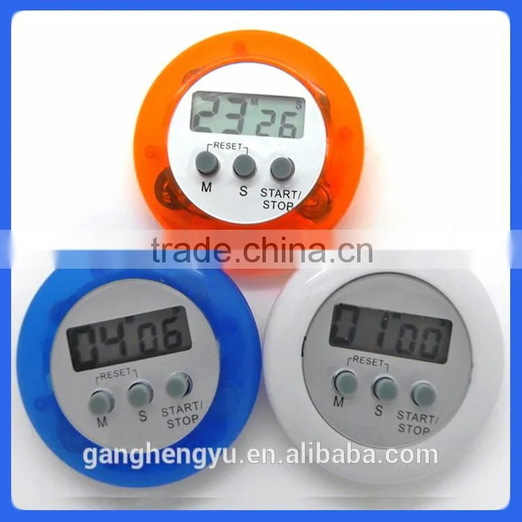 Factory electronic transparency round shape timer