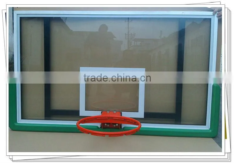 Outdoor aluminum frame Tempered glass basketball board