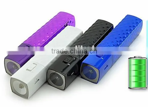 gift USB Mascara fast charging power bank 2600mAh