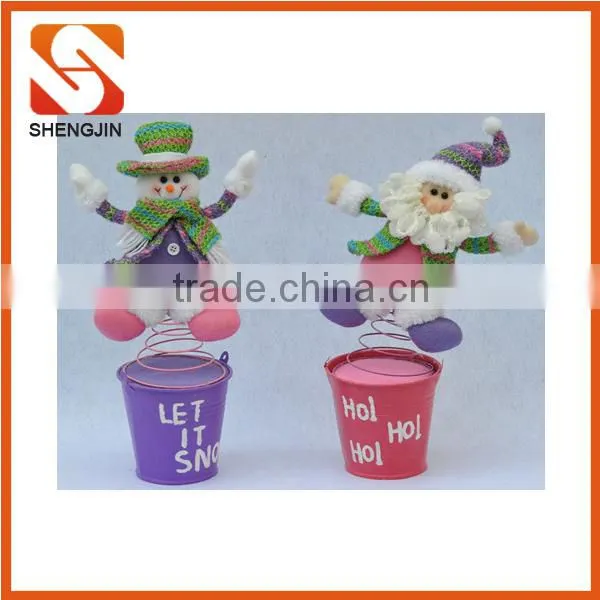 SJ-6614 2015 New Christmas procducts hanging dolls