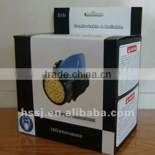 6200 breathing respirators half face gas respirators filter chemical respirator & chemical gas respirator for military