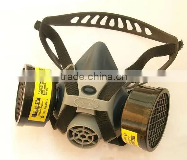 2016 TPR frame gas mask active carbon filter gas mask malitary chemical gas mask 6200 gas mask made in China