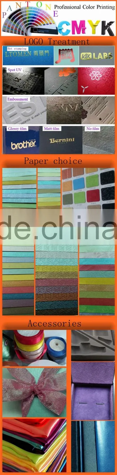 Stripe Handkerchief Gift Box With Separate Lid