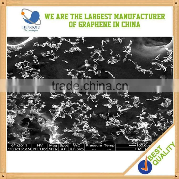 High quality 1-5 Layers Graphene 10-50um Single rate was 30% graphene powder