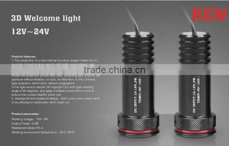 High Quality Car Welcome Light,Car Logo Led Courtesy Light,Laser Lights For Cars,