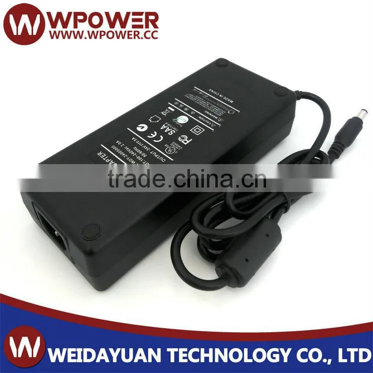 Desktop Adapter 24V 5A with KC certification