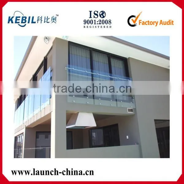 stainless steel M10 wall mounted sign standoff for balcony glass railing design
