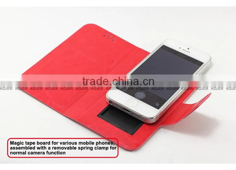 Hot universal flip leather case for mobile phone