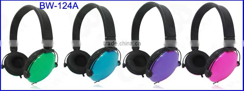 colorful headphones,head phone,mega bass headphones bulk