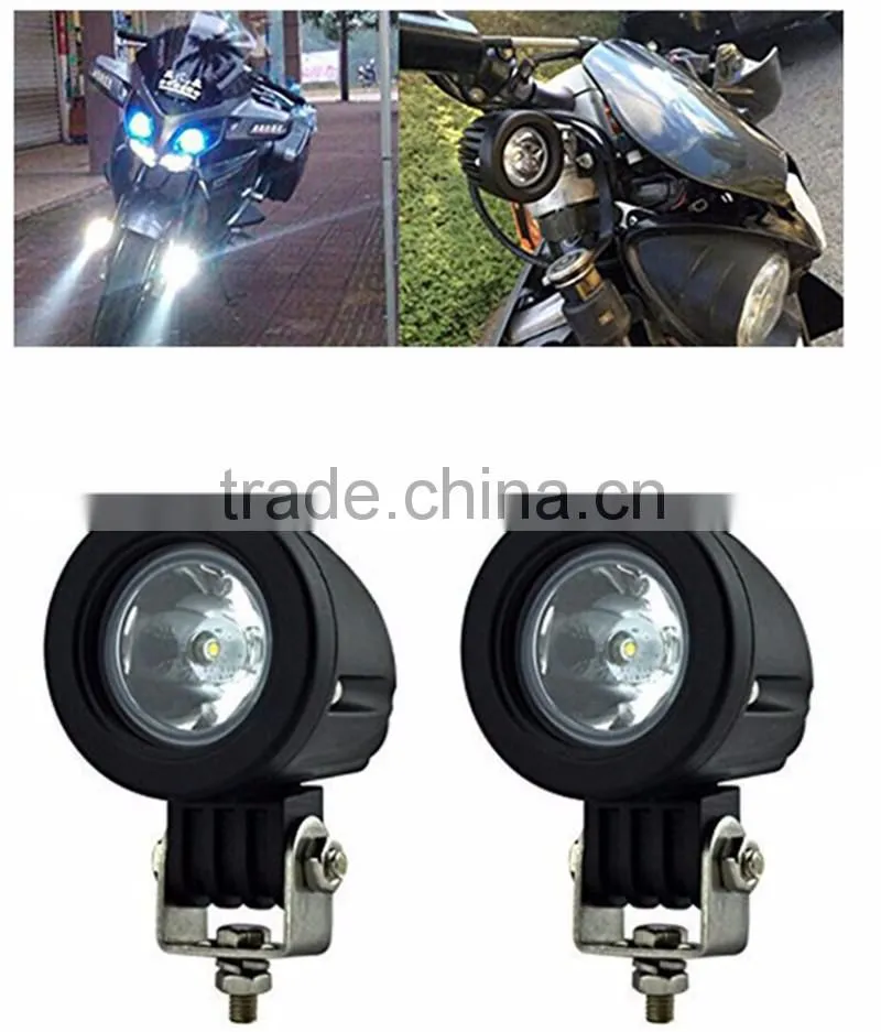 10W Mini Tail Cre-e Auto Led Off road Lights Led Fog Light for Bike Motorcycle Jee-p wrangler