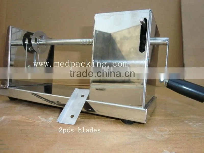 Stainless Steel Potato Twist Cutter Spiral Potato Chips Slicer Cutter