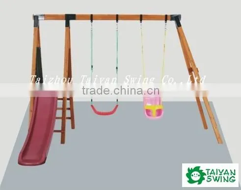 Wooden Swing Sets for garden