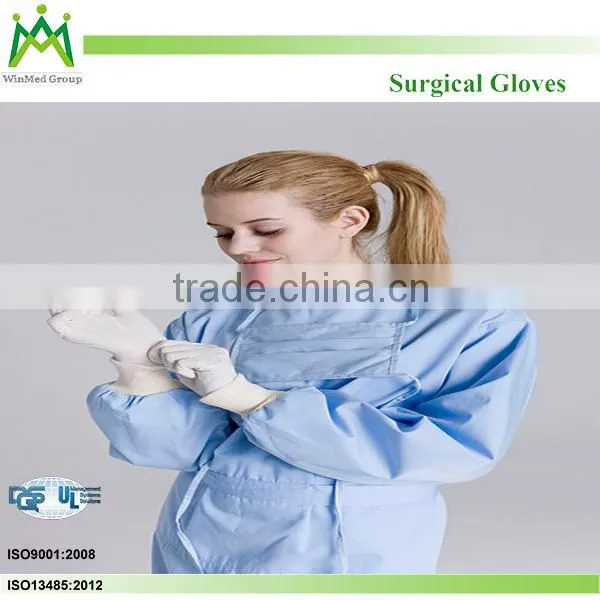 disposble latex surgical gloves