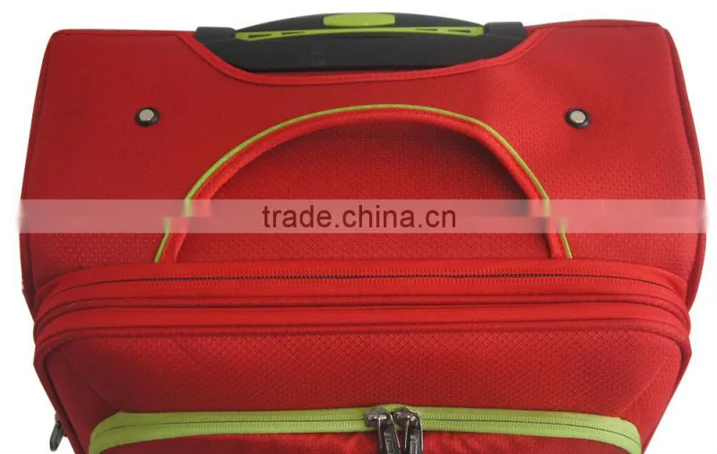 Best Selling Cheap EVA Red Fashionable Spinner Wheels Baigou Trolley Case
