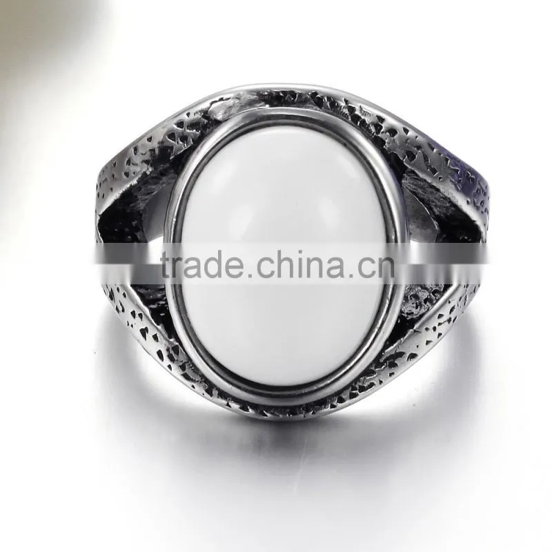Stainless Steel Ring Manufacturer Turkish Opal Rings