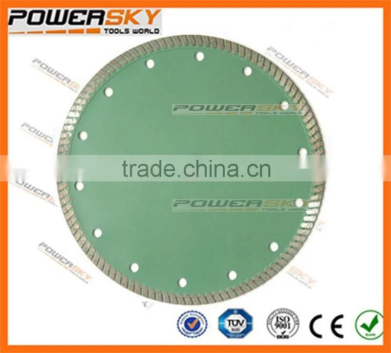 China turbo diamond cutter circular saw blade for marble