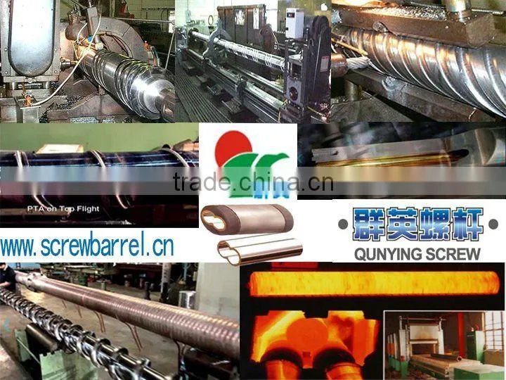 parallel twin screw barrel for extruder machine