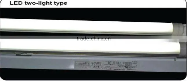 2012 hotsale SI-2 DIY LED TUBE(clear cover) no need remove ballast and starter