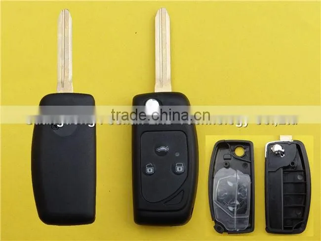 Hot Sell Toyota car remote key for Toyota Rav4 Corolla Scion Yaris Matrix 3 button flip folding key shell case cover