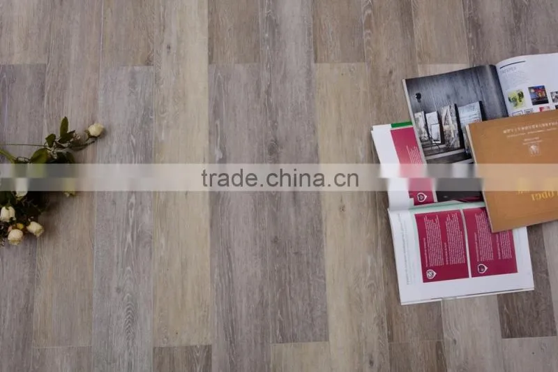 2015 best selling water proof wood plastic composite vinyl top WPC flooring