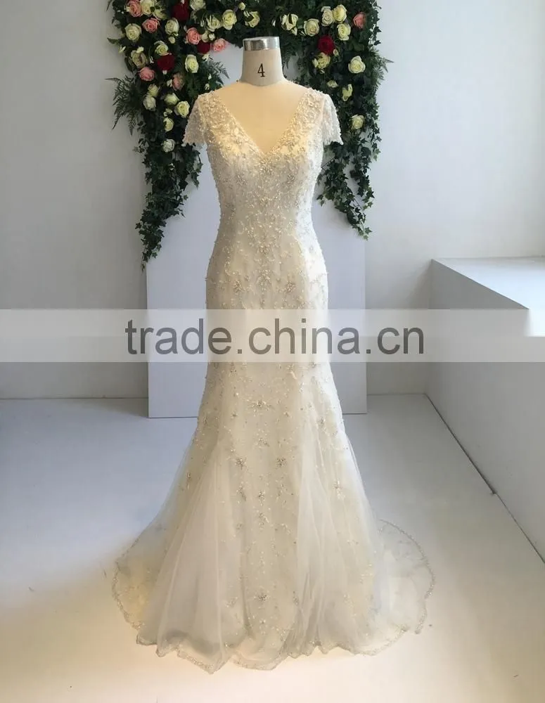 Hot Sale Factory Custom wedding dress 2016
