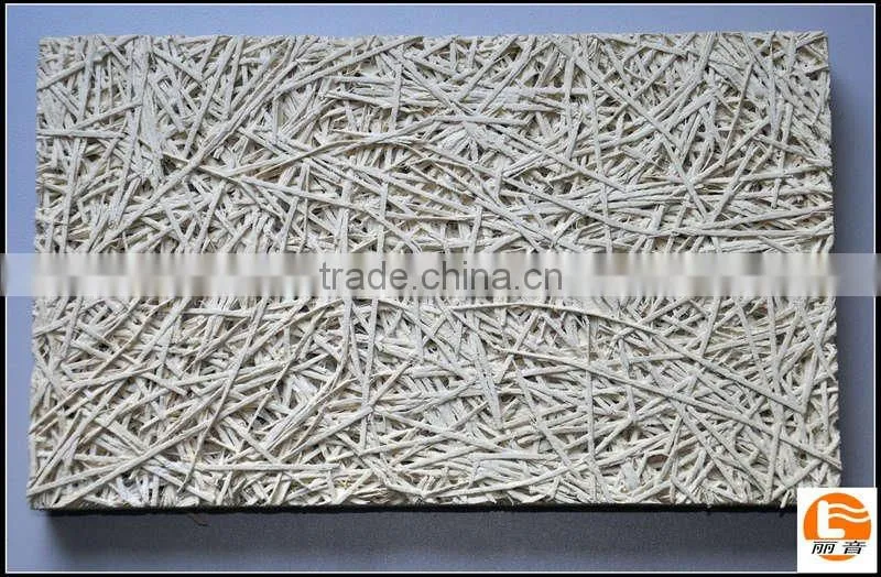 wooden-silk acoustic panel