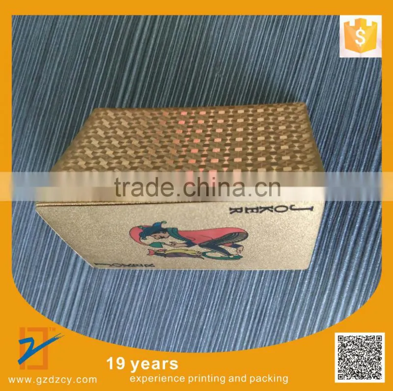 Custom playing cards, gold cards, luxury playing cards, free shipping